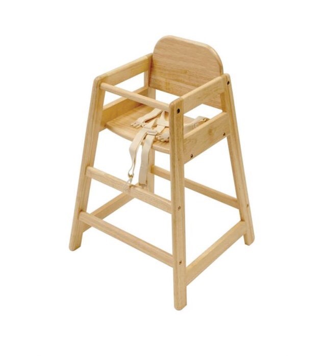 kiddicare wooden high chair